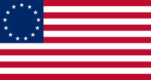 Flag Betsy Ross Vector Illustration Symbol National Country Icon. Freedom Nation Flag Betsy Ross Independence Patriotism Celebration Design Government International Official Symbolic Object Culture