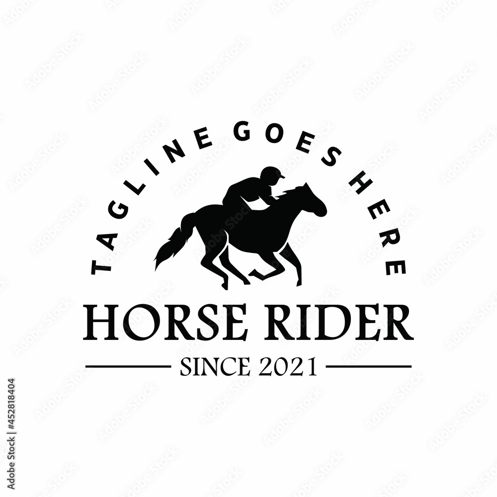 Harness Racing Wa Logos Horse Racing logotype template. symbol for business. Horse racing logo ...