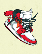 Sneaker Red Design