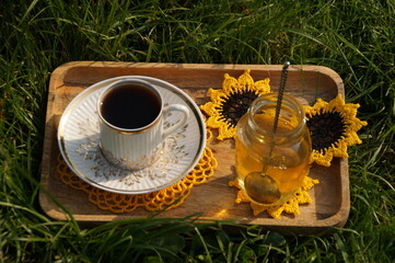 Wall Mural - still life with dandelions