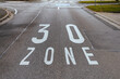 30er Zone Verkehrsberuhigt