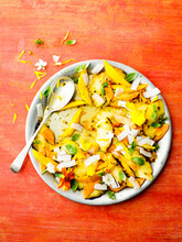 Tropical Fruit Salad With Toasted Coconut