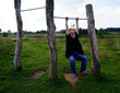 © Wolfborn Indiearts - Senior man on a workout on a public fitness track in a park. Sports and exercise in a park called Vechtpark in the town Hardenberg, the Netherlands