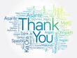 © dizain - Thank You word cloud in different languages, concept background