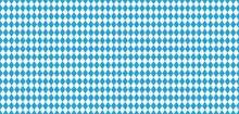 Bavarian Oktoberfest Seamless Pattern With Blue And White Rhombus Flag Of Bavaria Oktoberfest Blue Checkered Background Wallpaper Vector Old Diamonds Background With Cracks And Dust