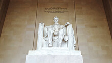 Lincoln Memorial At Sunset, Washington DC, USA
