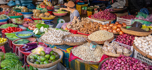 Poster - Hoi An market