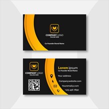 Modern Business Card Design Template, Clean Professional Business Card Template, Visiting Card, Business Card Template.