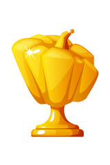 halloween gold pumpkin reward for ui games.