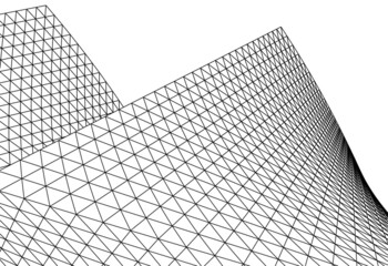 abstract architecture vector design