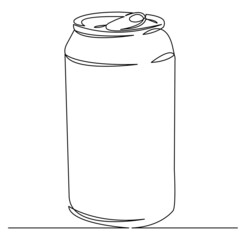 can of soda