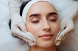 © руслан малыш - A procedure for mechanical or manual face cleansing by a beautician. Professional skin peeling. Hygiene for the skin