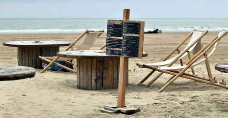 Wall Mural - Deauville plage