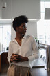 © Creative Flame - Business woman in office cafeteria