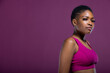 © Creative Flame - Portrait of beautiful African American woman in Studio