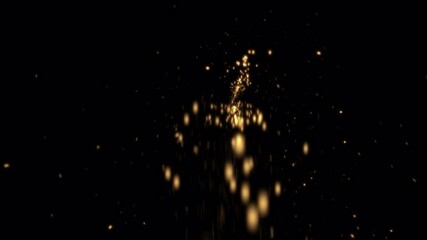 Wall Mural - Particle Trail Line Glow Background. This work have alpha channel you can place on footage or background.