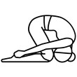 © Daranee - yoga pose icon