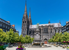 Cathédrale Notre-Dame-de-l'Assomption - Clermont-Ferrand, Auvergne, Puy-de-Dôme, France