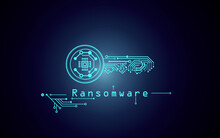Key For Encrypt A Ransomware Computer Virus