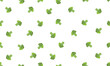 © Alexandra - Vegetable seamless broccoli pattern. Pattern for wallpaper, prints, canvas prints.
