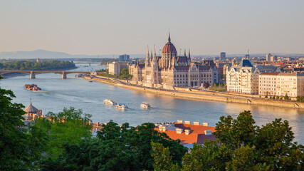 Wall Mural - Budapest wuth Parliament building