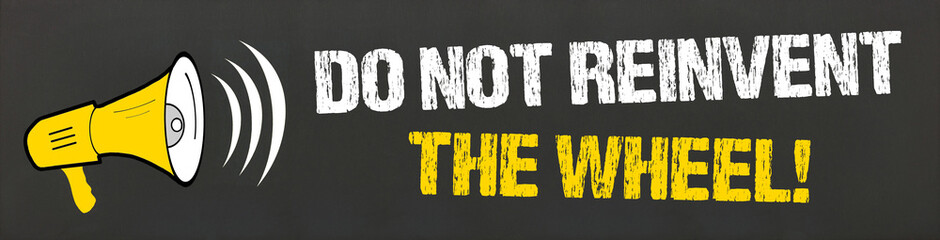 Poster - do not reinvent the wheel! 