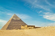 The Pyramid of Khafre or of Chephren ( Giza - Egypt )