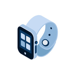 Canvas Print - Smart Watch Illustration