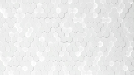 Abstract hexagonal background
