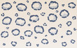 Snow leopard ounce irbis print texture. Vector illustration background