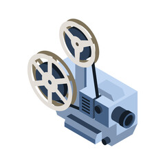 Canvas Print - Cinema Projector Icon