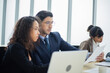 © sticker2you - Business people working in conference room