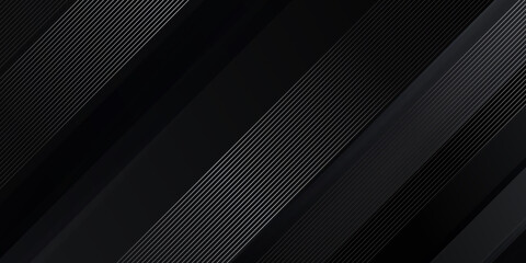 Wall Mural - dark black neutral abstract background for presentation design. simple black abstract banner backgro