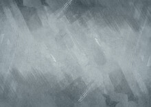 Painted Grey Background With Metal Texture
