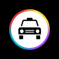 Canvas Print - Taxicab - Sticker