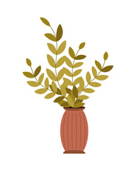 Sticker - pot plant icon