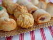 Panellets, A Typical Pastry Of Catalonia, Spain, In All Saints Holiday.