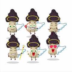 Sticker - Gyromitra cartoon designs as a cute angel character