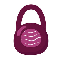 Purple Weight Icon