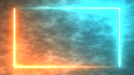 Wall Mural - saber background with cloudy background