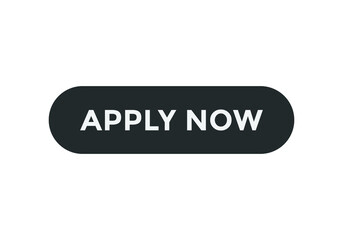 apply now text web template. web button. sign icon label apply now	
