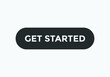 get started text sign icon label