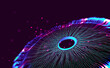 © Siarhei - Cyberspace and digital eye. High technology business. Artificial Neural Network. Big Data concept. Artificial intelligence in technology of future. 3D illustration