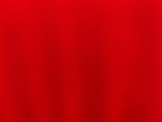 red cotton fabric texture used as background. empty red fabric background of soft and smooth textile