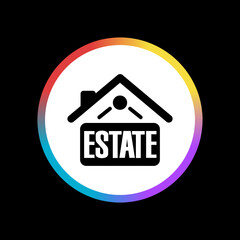 Canvas Print - Real Estate - Sticker