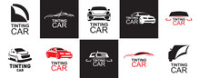 Vector Logo Of The Car Tinting Service