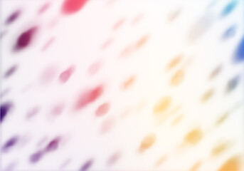 Aufkleber - Bright Colorful Background with Bokeh Lights. Abstract Rainbow Colored Confetti for Parties, Celebrations and Carnivals. Bright Banner Bg Design