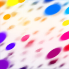Poster - Bright Colorful Background with Bokeh Lights. Abstract Rainbow Colored Confetti for Parties, Celebrations and Carnivals. Bright Banner Design
