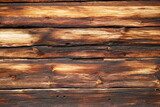 Fototapeta Tęcza - Deski drewniane poziome brązowe niejednolite