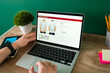 © AntonioDiaz - Young person buying clothes online